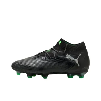 PUMA FUTURE 8 Anti Slip Wear Resistant Soccer Shoes Men's Black Green