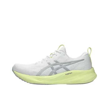 Asics Anti Slip Wear Resistant Low Top Running Shoes Men's White