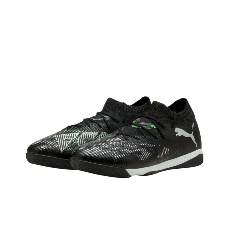 PUMA FUTURE 8 Indoor Anti Slip Wear Resistant Soccer Shoes Women's Black-2