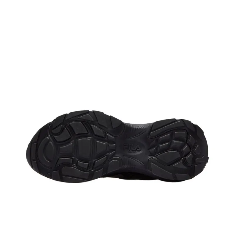 FILA FUSION GRAVEL Stratum Shoes Anti-Slip Wear-Resistant Low-Top Casual Shoes Men's Black Gray Color-5