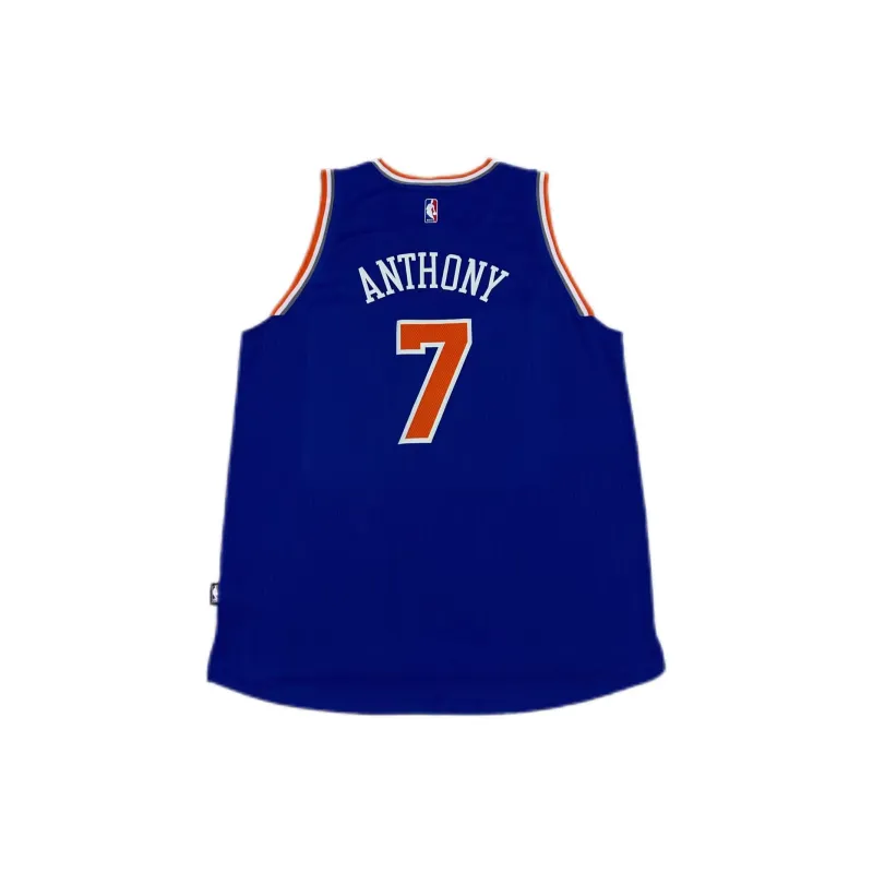 Adidas x NBA New York Knicks Basketball Jersey Unisex Blue-1
