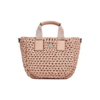 Moncler Caradoc Nylon Tote Bag, Shopping Bag, Shoulder Bag, Handbag Mini Unisex Pink