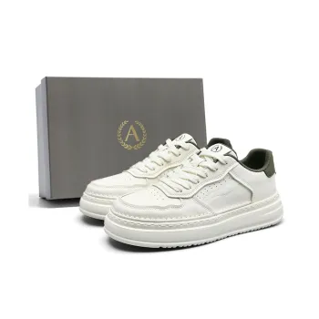 AOKANG Air Force One Series Skateboard Shoes Unisex Low Top Titan Green, Rock Brown, Grape Gray