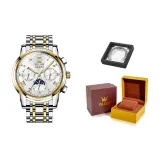 Men's Steel Band White Dial[Box Limited Edition]