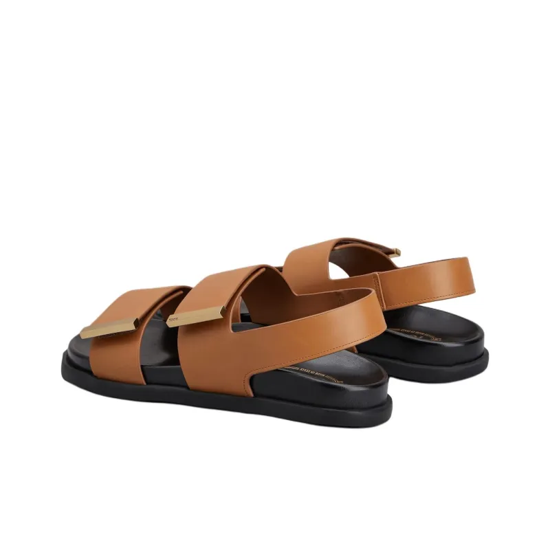 TOD'S Logo Engraved Slip On Sandals Women's-3