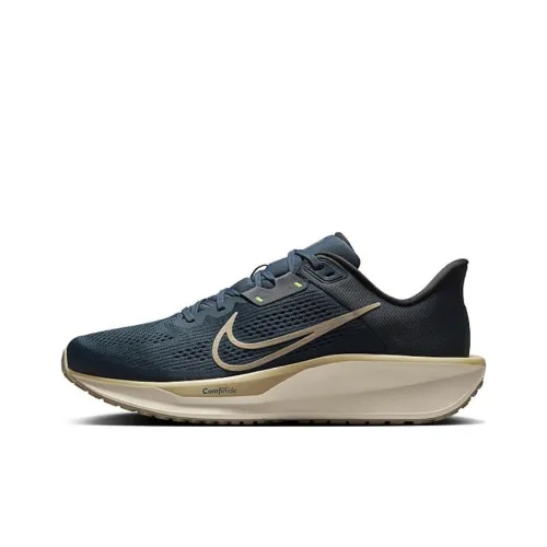 Nike Quest 6 Anti Slip Wear Resistant Low Top Casual Running Shoes Men's Blue