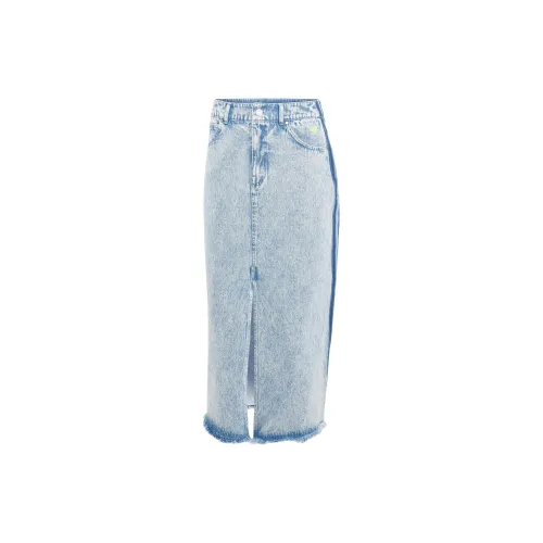 Adidas Kseniaschnaider Denim Maxi Skirt