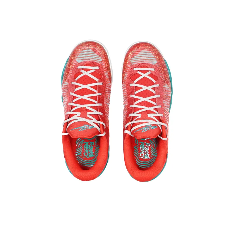 Serious Player Only Player 1 Cushioned Slip-Resistant Breathable Low-Top Basketball Shoes Unisex Red-2