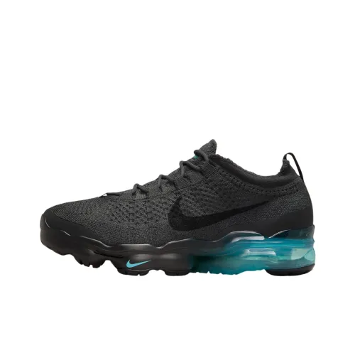 Nike VaporMax 2023 Anti Slip Wear Resistant Low Top Casual Running Shoes Men's Black