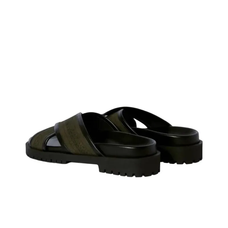 OFF WHITE Chicago Crisscross Sandals-3