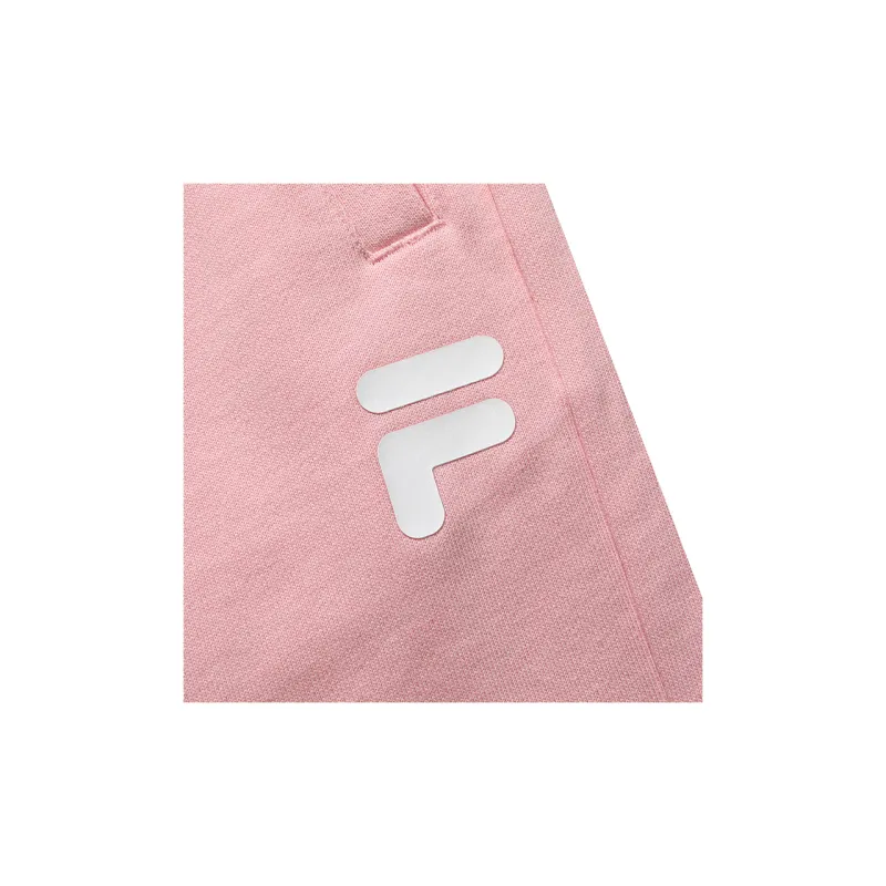FILA FUSION Knitted Sweatpants Women's Youth Pink-2