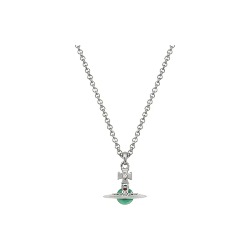 Vivienne Westwood Brass Necklaces Women's Silver-0