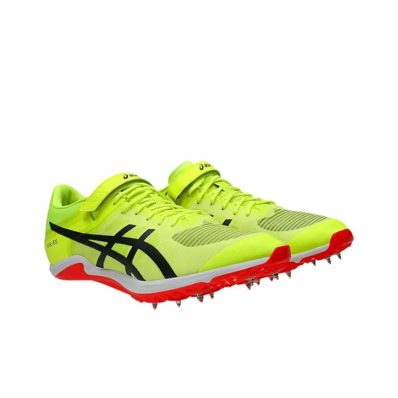Asics Slip Resistant, Abrasion Resistant, Supportive, And Resilient Low Top Running Shoes Unisex Yellow Black-2