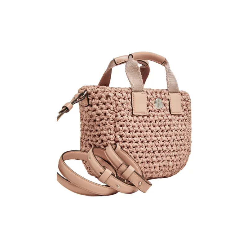 Moncler Caradoc Nylon Tote Bag, Shopping Bag, Shoulder Bag, Handbag Mini Unisex Pink-1