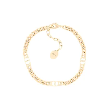 DIOR 925 Sterling Silver Bracelets Men's Gold
