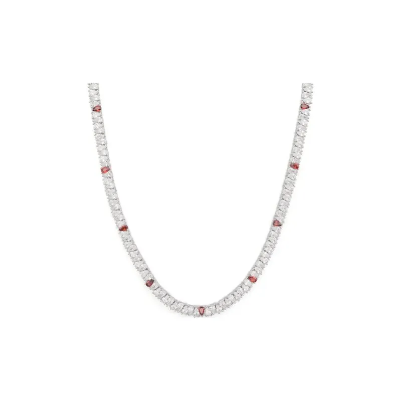 Hatton Labs Drop Tennis Chain Necklace-0