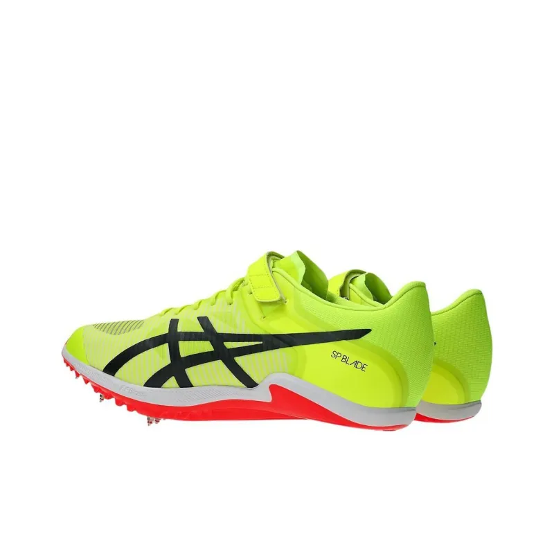 Asics Slip Resistant, Abrasion Resistant, Supportive, And Resilient Low Top Running Shoes Unisex Yellow Black-3