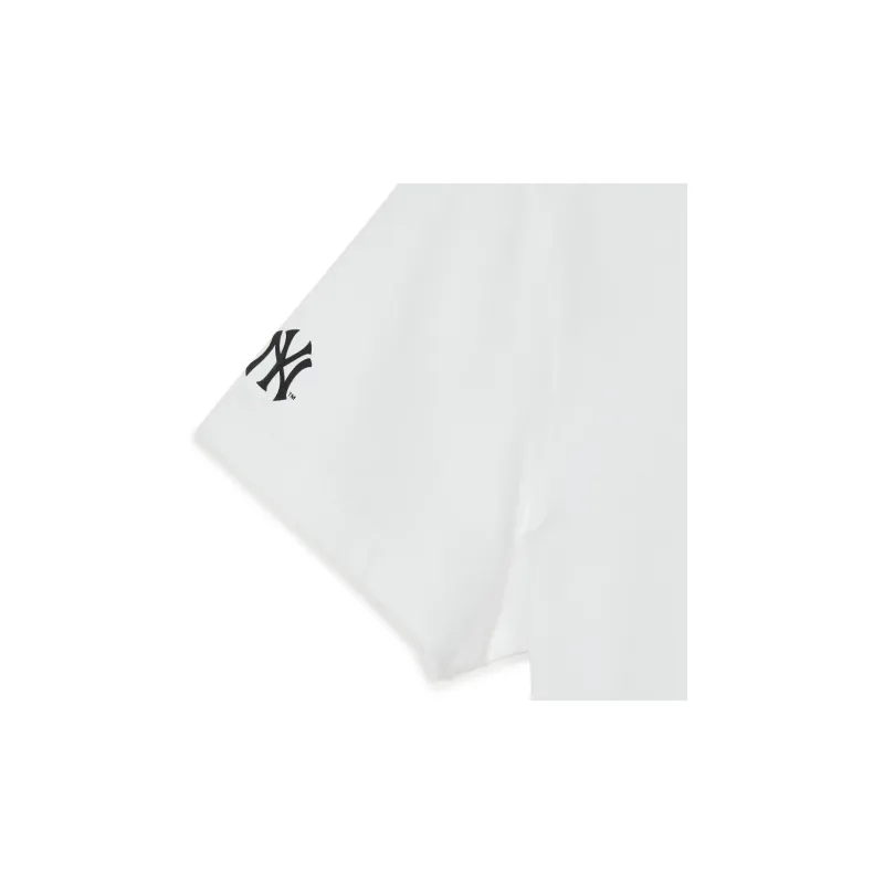 MLB New York Yankees T Shirts Women's Ecru-4