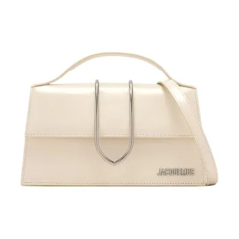 Jacquemus The Large Bambino Logo Plaque Tote Bag