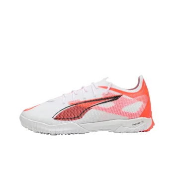 PUMA Ultra 5 Pro Anti Slip Wear Resistant Soccer Shoes Unisex White Orange