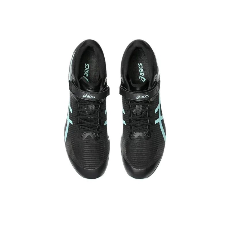 Asics Anti Slip Wear Resistant Low Top Casual Running Shoes Unisex Black Green-4