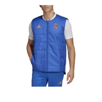 Adidas Real Madrid Vest Men's Blue