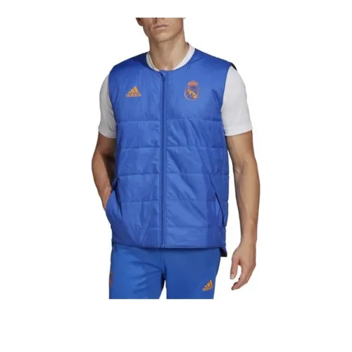 Adidas Real Madrid Vest Men's Blue
