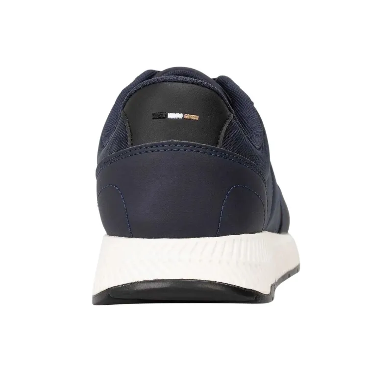 HUGO BOSS Low Top Casual Shoes Men's Dark Blue-3