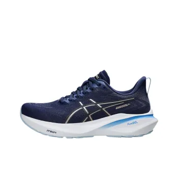 Asics GT 2000 13 Anti Slip Wear Resistant Low Top Training For Long Distance Running Shoes Women's Blue Loose Fit
