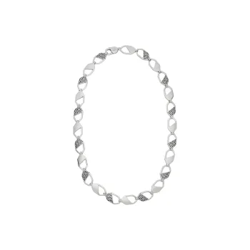 FENDI Hexagon Chained Necklace