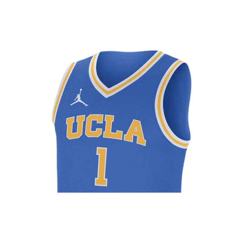 JORDAN Ucla Bruins Replica Men's JORDAN Brand College Basketball Jersey-2