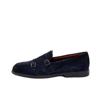 Santoni Suede Loafers
