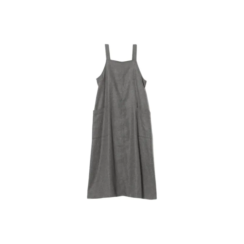 Beams Slip Dresses Women's Gray-1