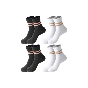 AFISH Mid Calf Socks Men's 4 Pack