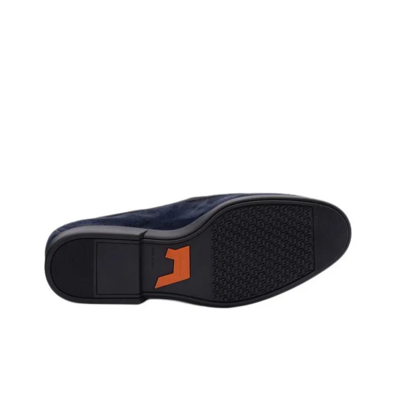 Santoni Suede Loafers-4