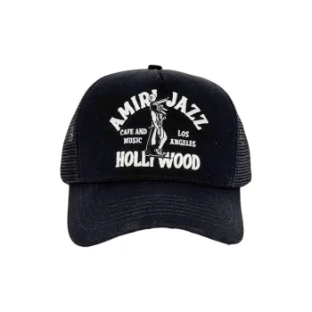 AMIRI Jazz Wolf Trucker Hat