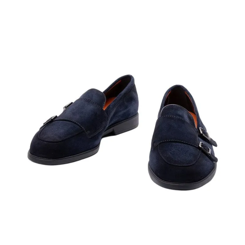 Santoni Suede Loafers-2