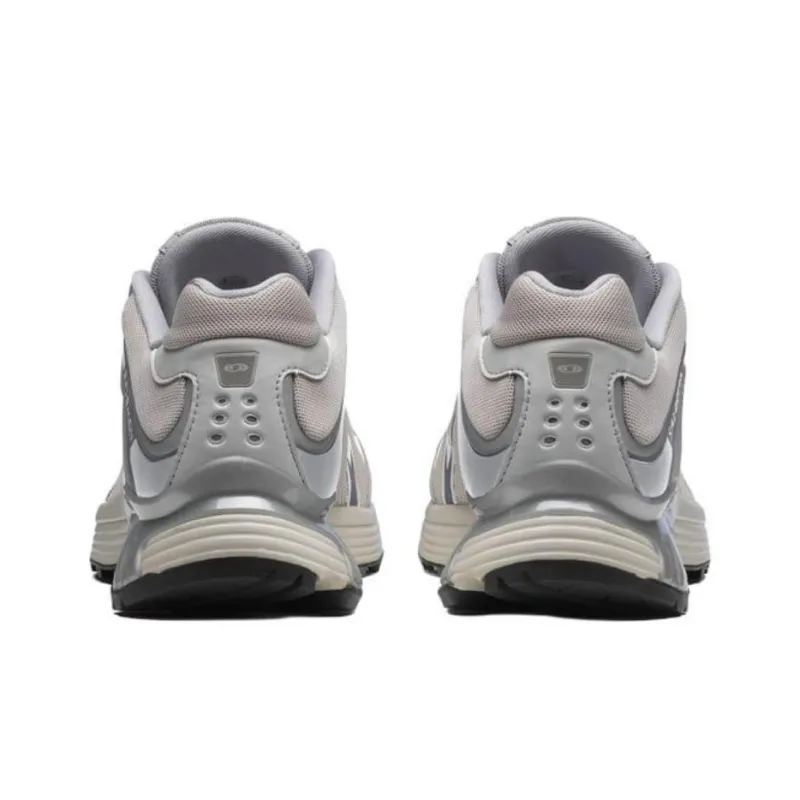 SALOMON XT WHISPER Anti Slip Wear Resistant Low Top Running Shoes Unisex Gray Silver-4