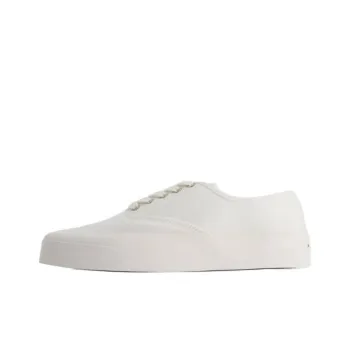 Maison Kitsune Low Top Canvas Shoes Women's White