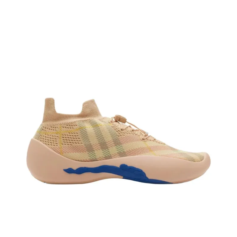 Burberry Neptune Low Top Casual Shoes Women's Light Umber-1