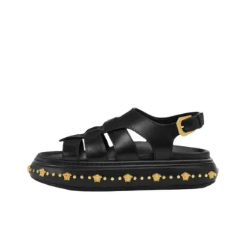 VERSACE One-Strap Sandals on Sale & Authentic - POIZON