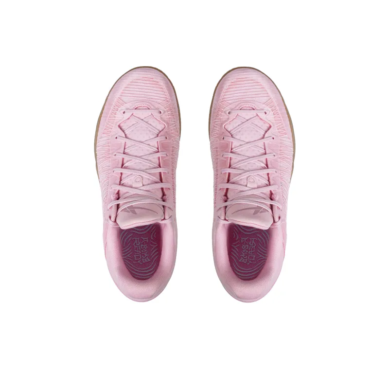 Serious Player Only Player 1 Cushioned Slip-Resistant Abrasion-Resistant Low-Top Basketball Shoes Men's Pink-1
