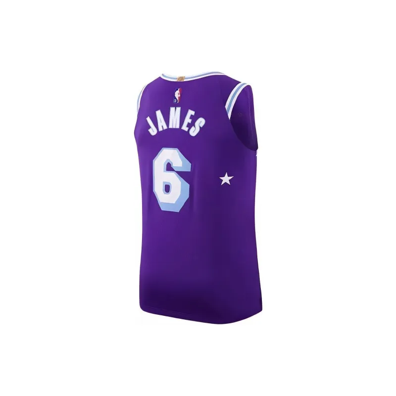 Nike Nba Los Angeles Lakers Lebron James Moments Mixtape City Edition Authentic Jersey-1