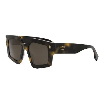 FENDI Geometric Frame Sunglasses