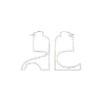 COURREGES Ac Earrings