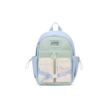 VANWALK Nylon Backpacks Large Size Women's Milk Peach Star/Mint Star/Brown Star