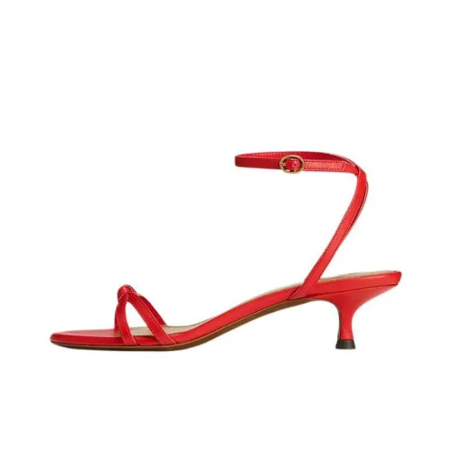 Polo Ralph Lauren Strap Sandals 4.5cm Women's Red