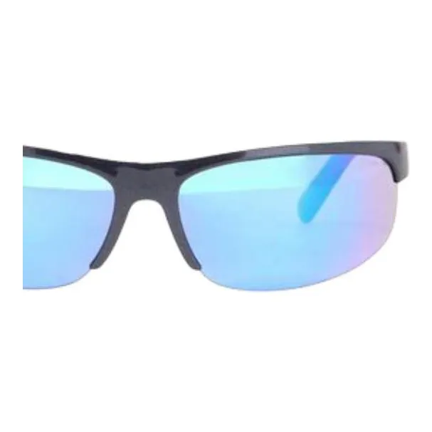 MIU MIU Irregular Shape Sunglasses Unisex Black-2