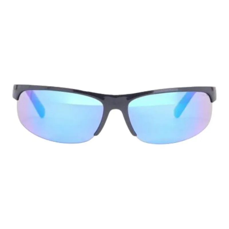 MIU MIU Irregular Shape Sunglasses Unisex Black-1