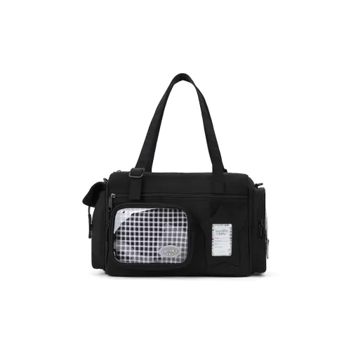 VANWALK Nylon Handbag Shoulder Bag Travel Bag Women's Dreamy Star Purple/Black Knight/Cheese Strawberry